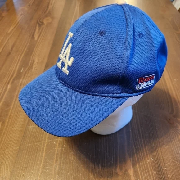 Los Angeles Dodgers Hat Cap Adjustable Blue Team MLB Baseball Mens - Picture 3 of 10